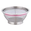 Endo Shoji Commercial TKG NEW Mammoth Color Shallow Colander 18cm Pink Stainless Steel Made In Japan AZL4701