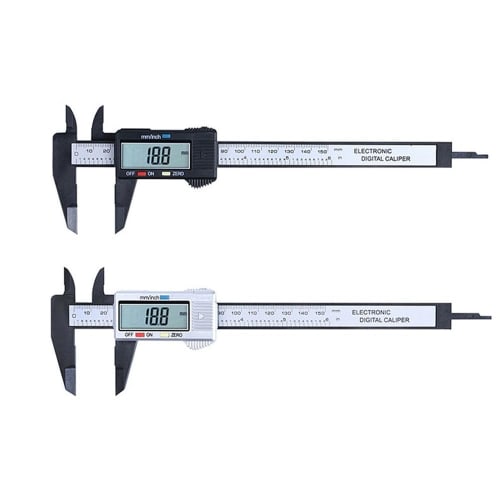 Digital Caliper 6-inch Electronic Caliper 100mm Caliper Micrometer Digital Ruler Measuring Tool 150mm 0.1mm Professional Process