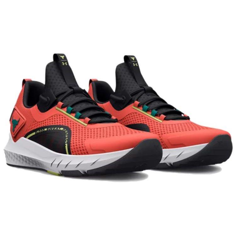 Under Armour Project Rock BSR 3 After Burn Black Men Sneakers Red 3026462-800