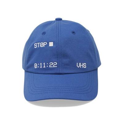 SUNDAY DISCO CLUB CASQUETTE DE BASEBALL RÉTRO_BLEU