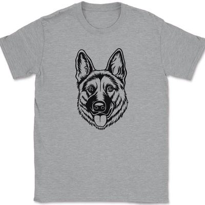Maglietta Pastore Tedesco K9 Amante degli Animali Cane Poliziotto Regalo T-shirt