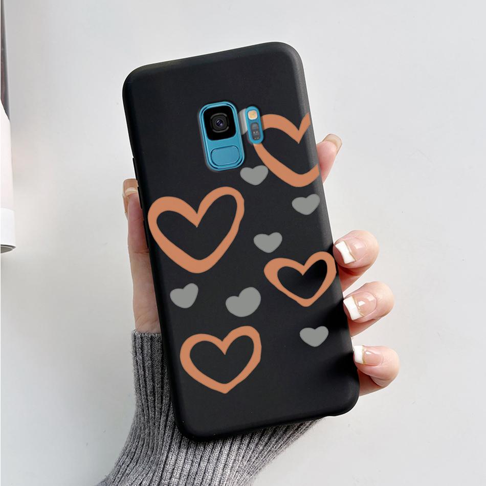 Case For Samsung Galaxy S9 S 9 Plus Phone Cover Cute Cat Cartoon Bear Frog Soft TPU Coque For Samsung S9 Bumper S9+ S9PLUS Funda