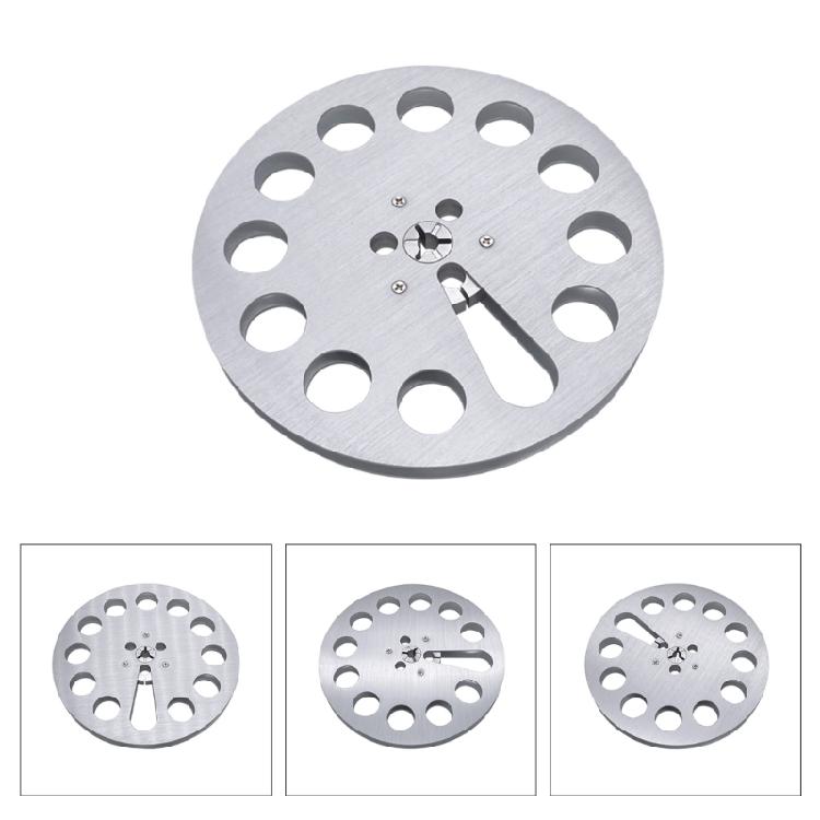 Rullo vuoto per nastro 7" x 1/4" Avvolgitore- Bobina a bobina Mozzo piccolo- Rullo per nastro Alluminio-
