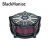 RSD Mar Turbo Venturi Air Cleaner Intake Filter For Harley Sportster XL 883 1200 Dyna FXD FXDB Touring FLHRC FLHTC Softail FXSTB