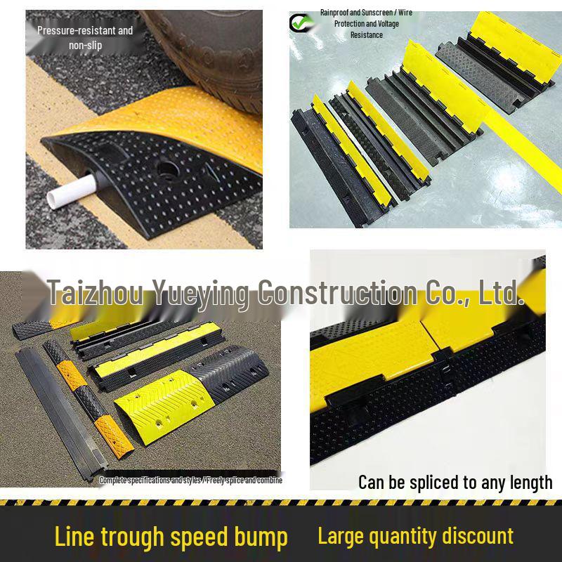 Cable Trunking Speed Bump Protection Board for Wire Crossing