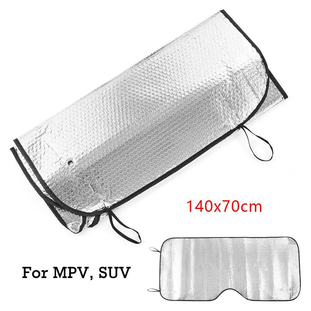 Wärmetrennung Mit 2 Saugnäpfen UV-Schutz Vorhang Windschutzscheibe Sonnenschutz Auto Sonnenschutz Abdeckung Windschutzscheiben-Visier