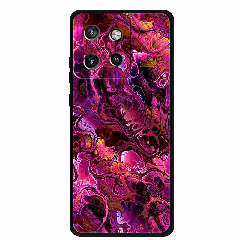 Soft Case For Motorola Moto G75 5G Cover Silicone Print Starry butterfly TPU Soft Phone Cases for Moto G75 Colorful TPU G75 Capa