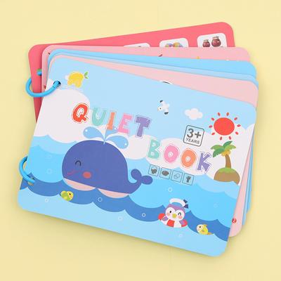 DIY Kleben Ruhige Bücher Kinder Erstes Beschäftigungsbuch Tier Zahlen Zuordnen Lernen Bildung Montessori Spielzeug für Baby