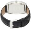 [Arias] Analog Leather Band Waterproof Tonneau Men's Black A35M20