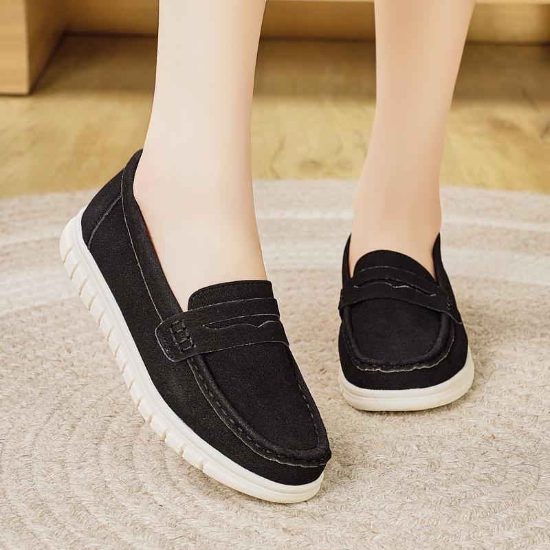 

Женские лоферы мокасины черные розовые кроссовки повседневная обувь для ходьбы EU:40 чёрный