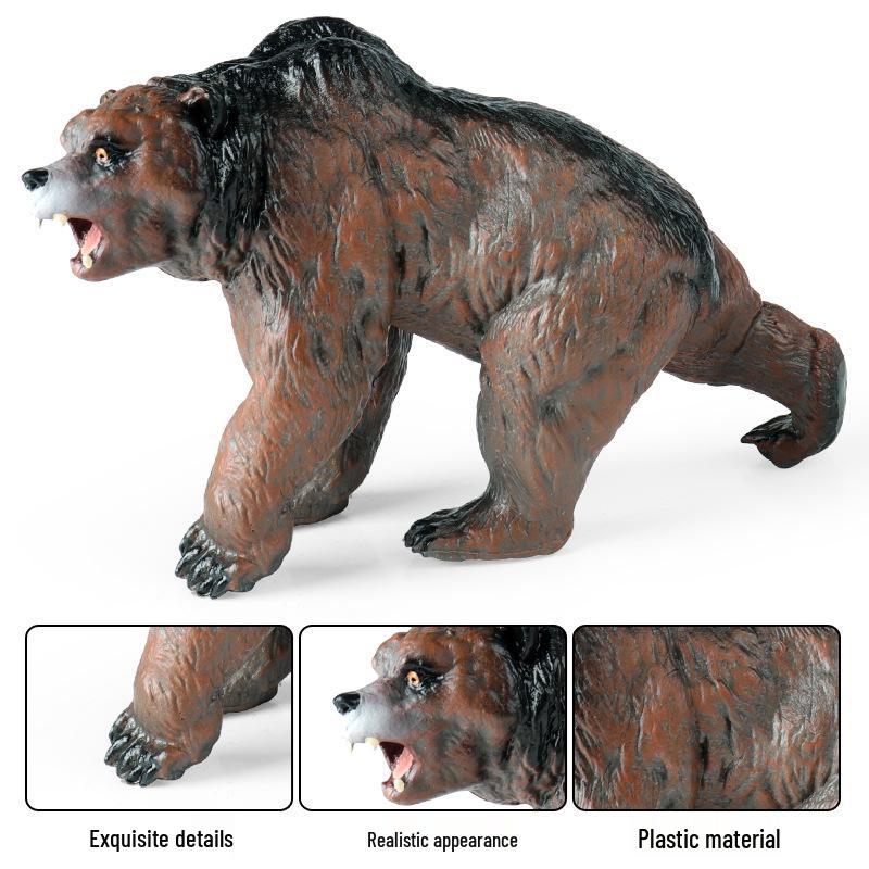 Cognitive Learning Toy: Pleistocene Cave Bear Model for Children