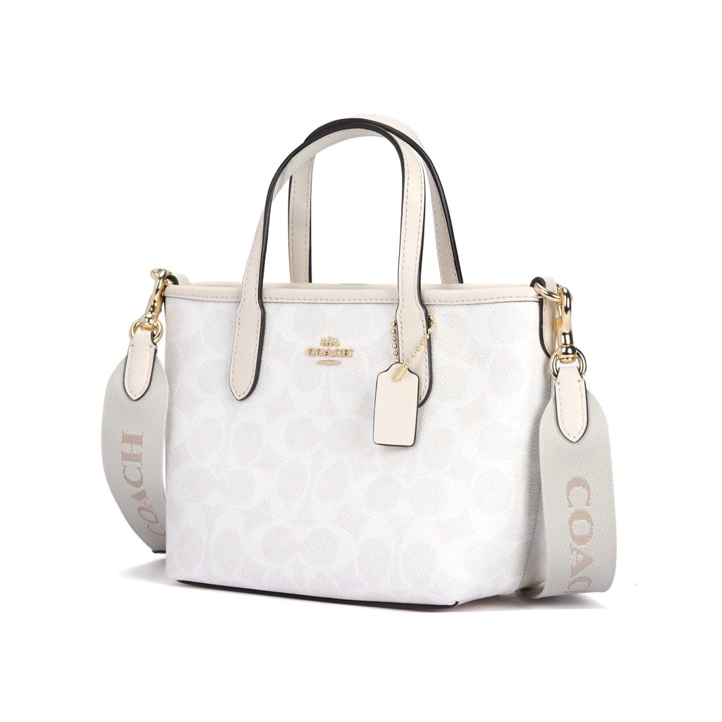 Coach City 15 Removable Shoulder Strap Tote Bag Women tote White CW032-IMXU5