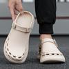 Mode Hot Sale Herrsandaler Eva Sommar Slip-on Casual Tofflor Halkfri Sandal för Män Utomhus Strand Herr Flip-flop Explosiv Stil