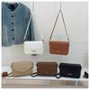 2025 Trendig Damens Sadel Crossbody-väska med Stor Kapacitet