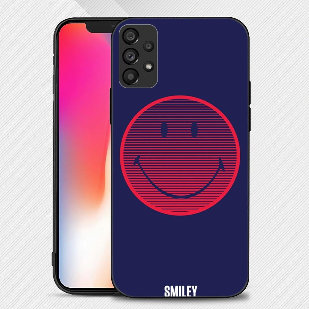 

Забавный чехол для телефона S-Smiley Face для Samsung Galaxy S22 S23 Ultra S21 S20 FE Plus Note 20 Мягкий чехол Samsungnote10lite