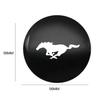 4Pcs Car Wheel Hub Center Cap Sticker Metal Emblem Stickers For Mustang GT350 SHELBY GT500 Accessories