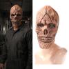 Maska Czaszki na Halloween Straszna Maska, Horror Pełna Twarz Lateksowa Rekwizyt do Domu Strachów na Kostium, Imprezę Cosplay, Postarzana Pęknięta