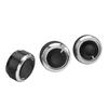 3Pcs Aluminum Alloy Car Ac Knob Air Conditioning Heat Control Knobs for Chevrolet Sail 2008 2009 2010 2011 2012 2013 2014