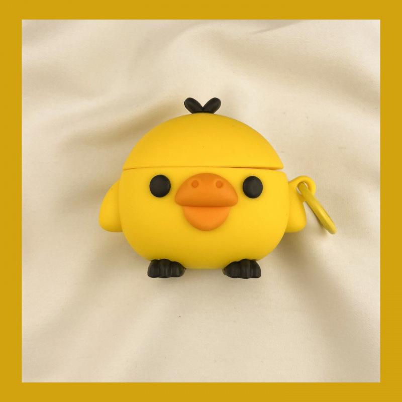 Applicable AirPods 1 Generation Bluetooth Headset Cover Nostril Chicken Apple Pro1/1 Generation Cartoon Silicone Anti-drop Protective Case