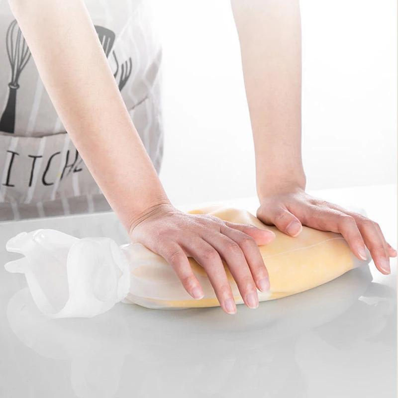 3kg/6kg Kökssilikonknådningspåse Deg Mjölmixerpåse för brödbakelse Pizza Nonstick-bakning Multifunktionsmjölmixerpåse