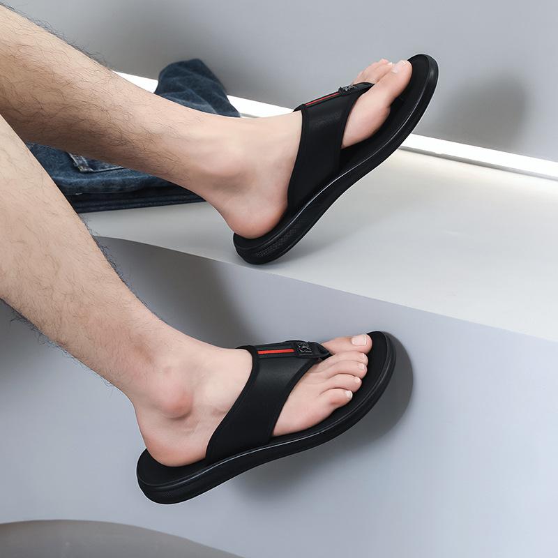 Flip-flops men's summer outdoor non-slip pinch feet Vietnamese men's sports trend beach slippers 806-K