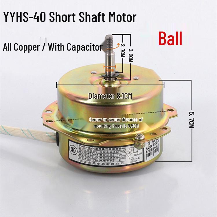YYHS-30 Bathroom Ceiling Ventilation Fan with Full Copper Coil and Double Shaft Motor