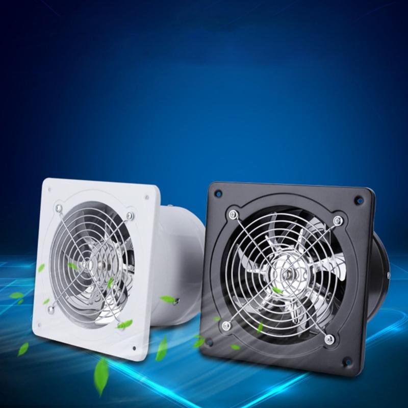 220V Industrial Ventilation Fan Extractor Fan Wall-Mounted Window Exhaust Fan for Kitchen Bathroom and Laundry Room