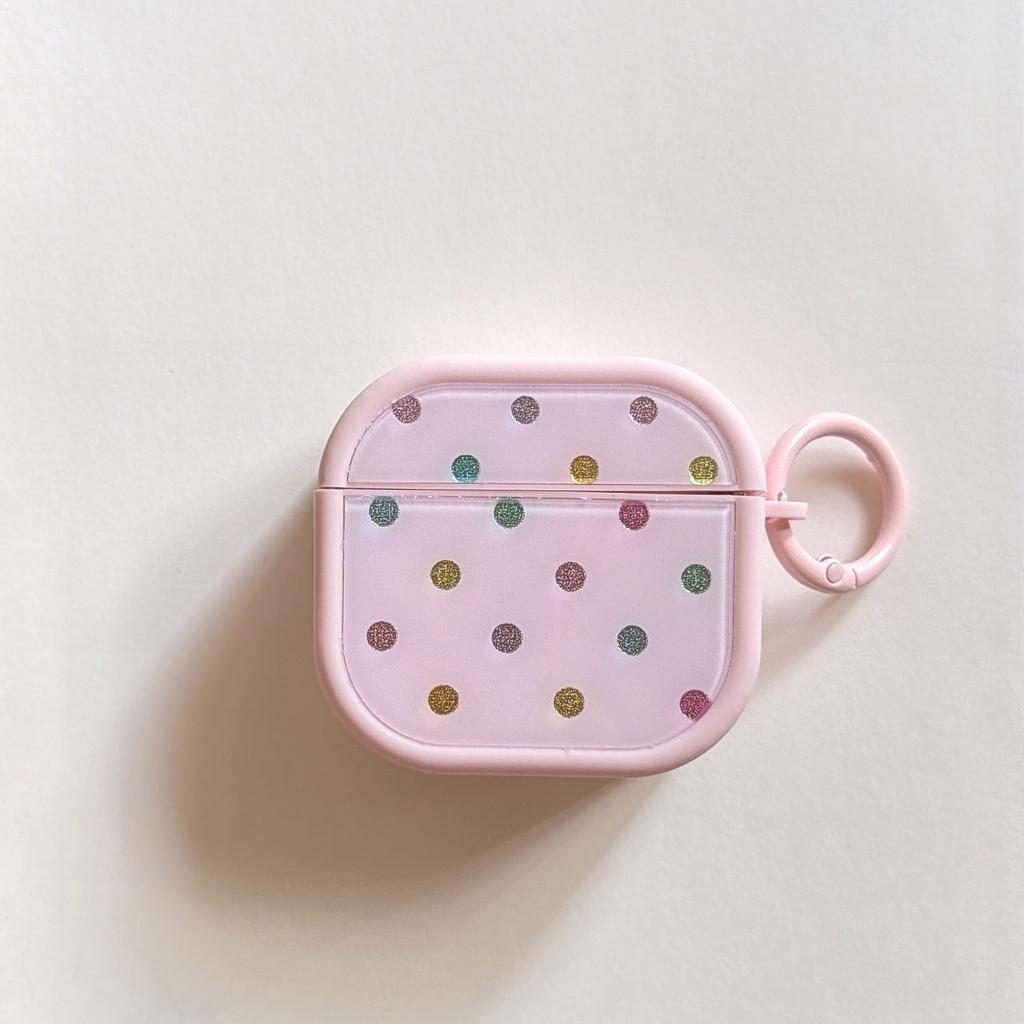 Retro Niche Color Polka Dots for AirPods Pro1 Generation 1 Generation 1 Generation Bluetooth Headset Case Case