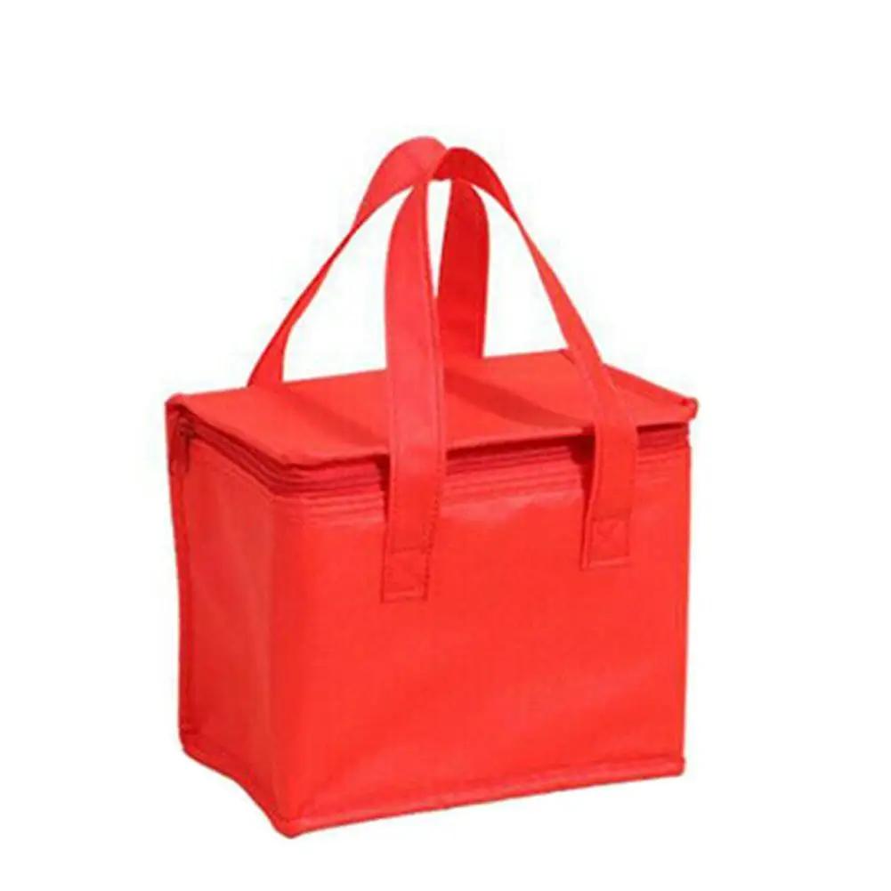 Reusable Thermal Bag Insulated Beer Cooler Bag Outdoor BBQ Pack Trip Camping Meal Drink Bento Supplies Lunch Bags Picnic Zi Q2R6