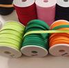 Red Double Fold Bias Binding Tape - No-Iron Polyester Cotton for DIY Cheongsam, 1.2" Width