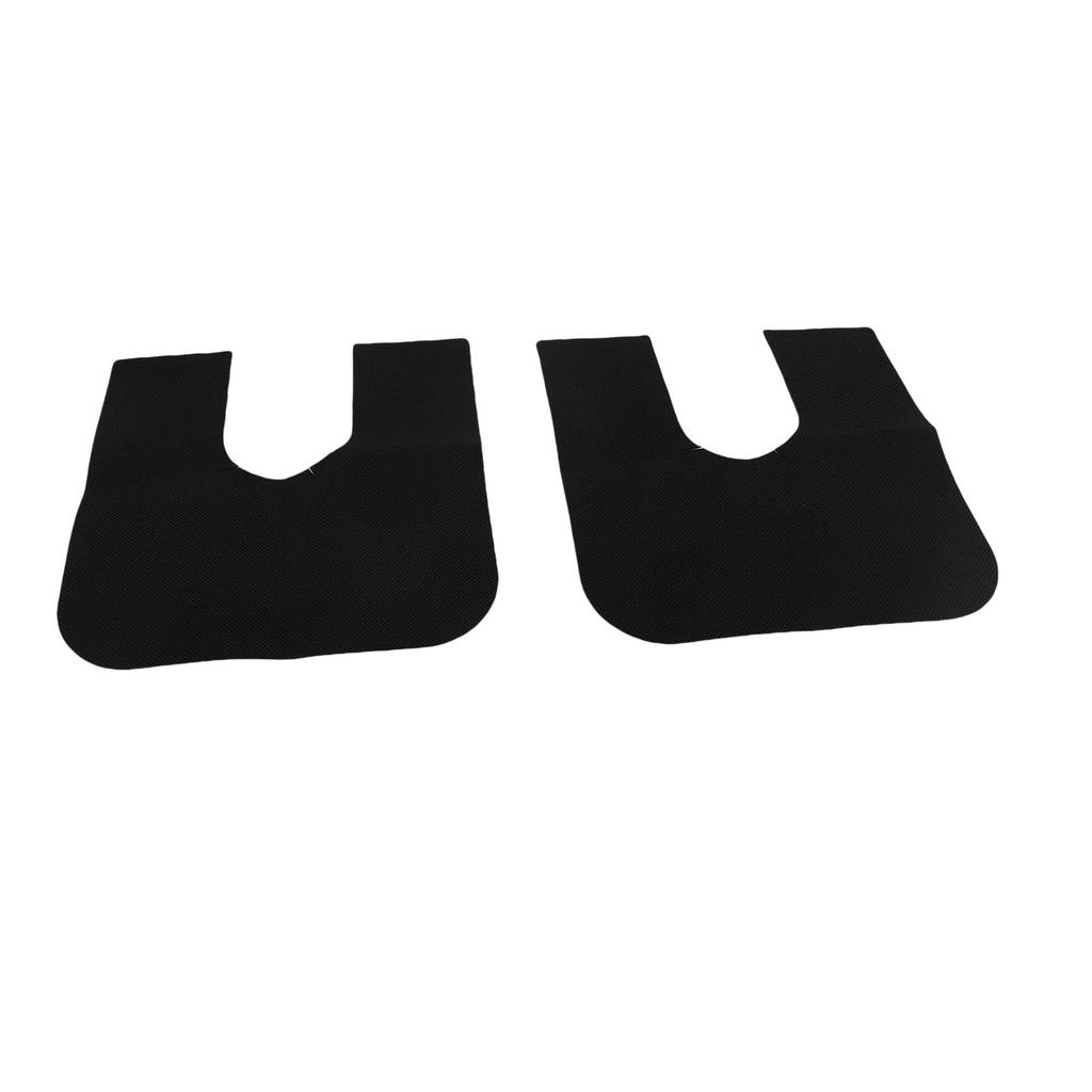 6PCS Toilet Rugs Felt Rubber U Shaped Bath Mat Washable Bathroom Rug for Bathroom Tub Shower