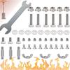 Replacement Hardware Bolt & Nut Set for Patio Heater - Propane Outdoor Space Heater Accessories