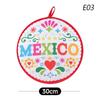 30cm Cloth Bag Portable Burrito Tortilla Warmer Pouch Microwave Restaurant Food Pancake Heat Resistant Insulated Takeaway Bag