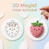 [20Stuks/50Stuks] Magisch 3D Schuim Explosie Kunstpapier Water Geactiveerd Uitbreidend Tekenbord Kinderen DIY Knutsel Speelgoed Zachte Textuur Schilderen