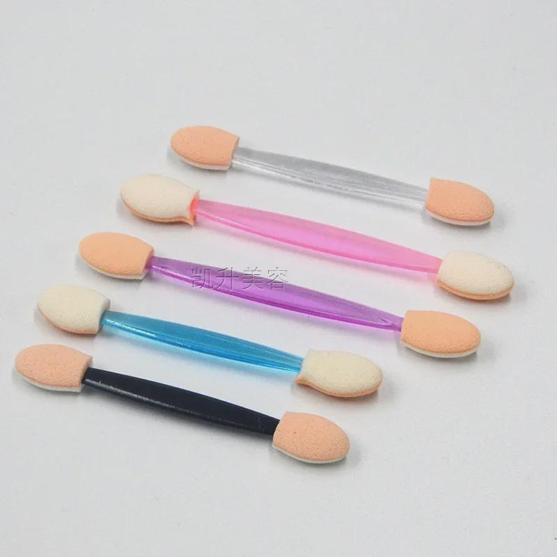 

Double-Head Disposable Latex Eyeshadow Stick - 7.5/6.5 Makeup Brush Tool