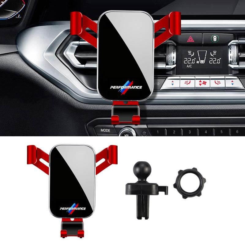 ABS Car Phone Holder Air Vent Clip Mount Mobile Cell Stand Accessories For BMW E90 G80 M3 G30 M5 F82 F83 F20 F21 G42 F95 F96 G06