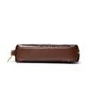 Elegant Embossed Floral Zipper Wallet for Women – Vintage Clutch with Gold Accent