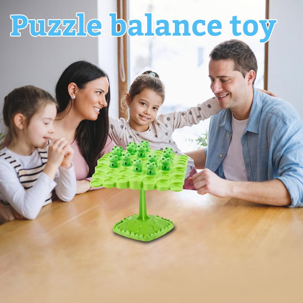 Tree Stacking Game - Brain-Boosting Balance Toy, Family Fun Strategy Table Game For Kids & Parents