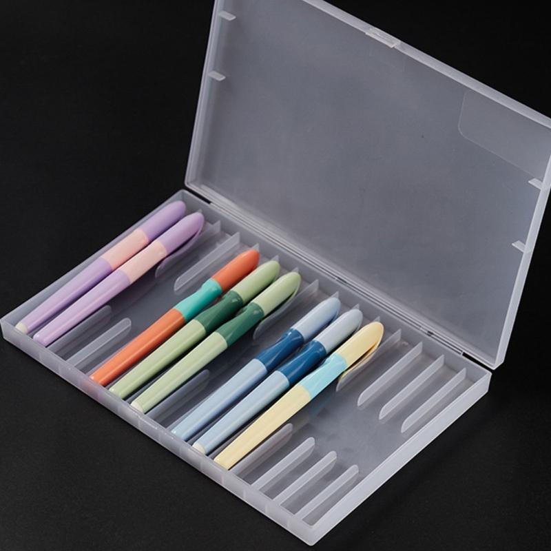 Stiftehalter Stifteorganisatoren Marker-Präsentationsständer 12 Fächer 15 Fächer 24 Fächer Stifte-Präsentationsständer Kunstbedarf-Organisatoren