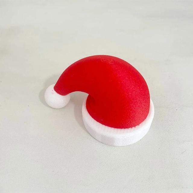 

Нова Різдвяна Шапка Накладка на Фаркоп Накладка на Зчіпний Пристрій Причепа 3D-друк Захист Труби Приймача від Іржі Різдвяний Подарунок червоний