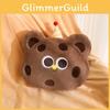 Plush Cartoon Bear Toy Pillow Blanket 2in1 Comfy Cushion Office Nap Teens Gift
