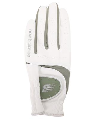 Golf Gloves Leather MOSS S [New Balance] (Synthetic Fabric, Pair) / Women's / 012-6985501 130_SILVER (19~20cm)