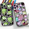 i-Invader Zim cartoon For Iphone 17 Air 16 Pro Max 15 14 13 Full Cover Anti-Shock  MagSafe Cover