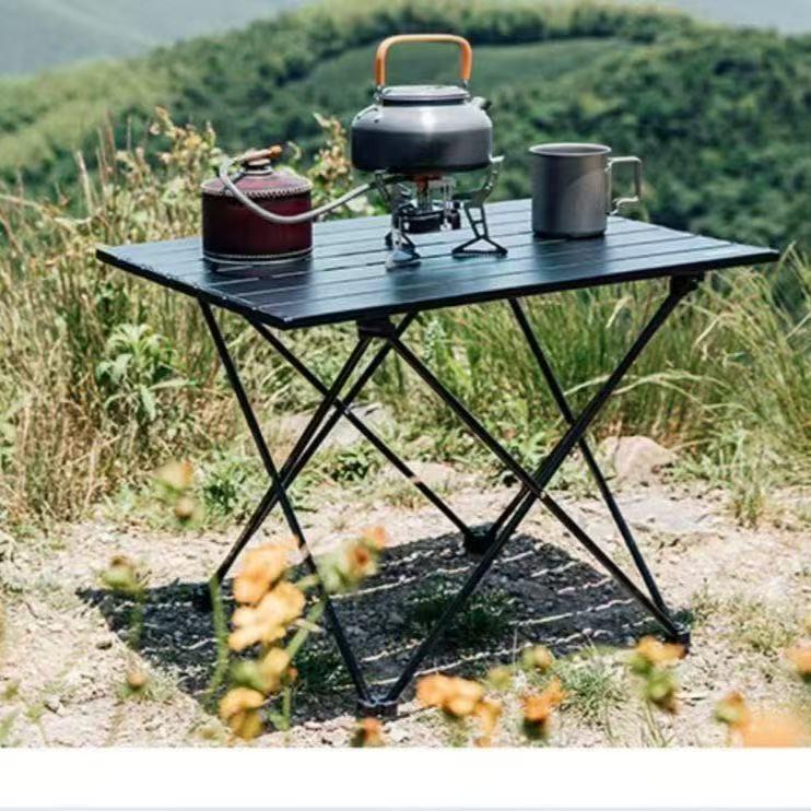 Wenyuan Portable Folding Egg Roll Picnic/Camping Table for Outdoor and Self-driving Tours