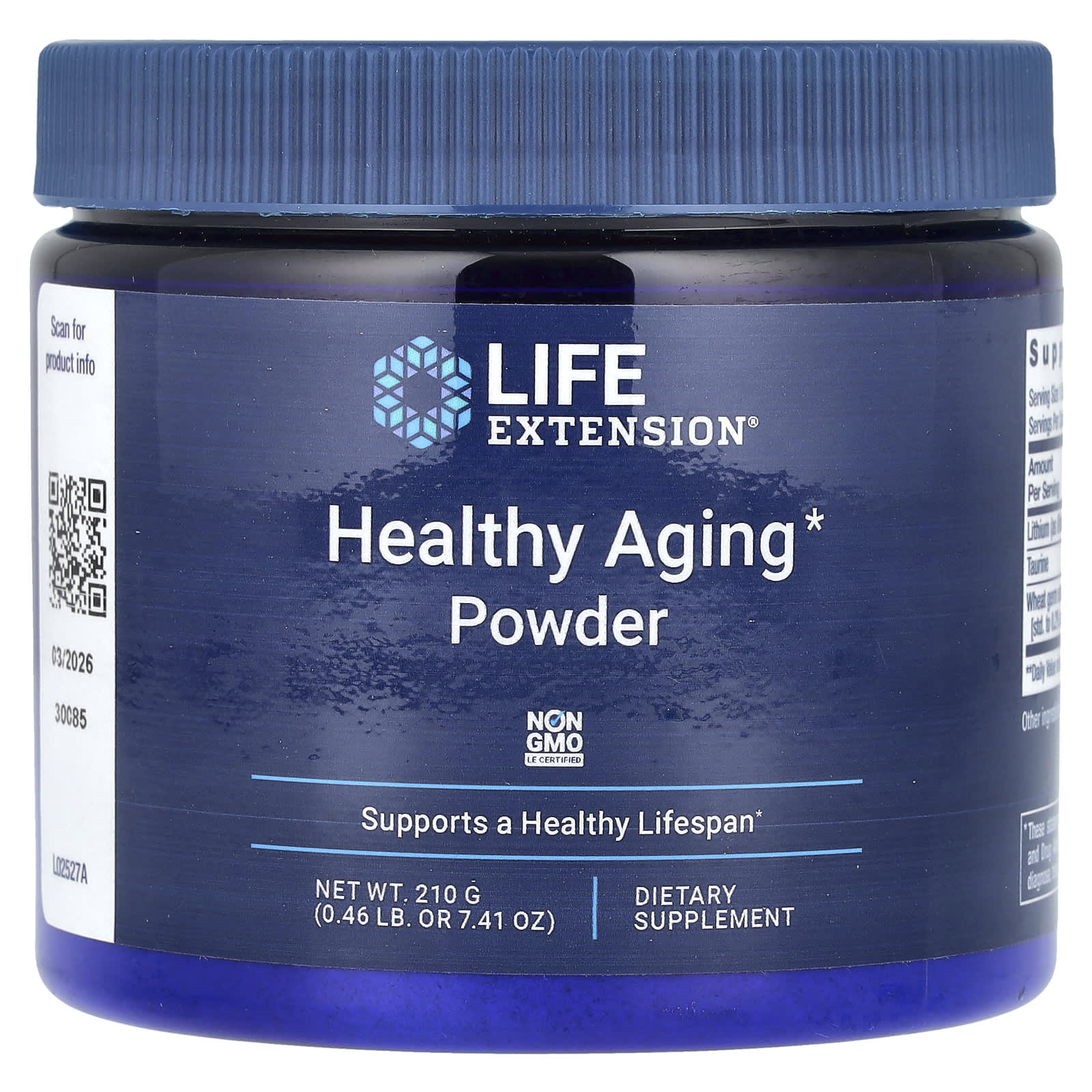 

Healthy Aging Powder, 210G(7.41Oz)