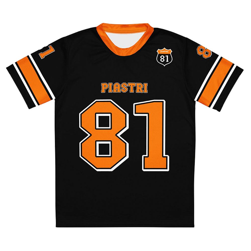 Oscar Numero 81 PIASTRI Magliette a Canotta Unisex Streetwear Larghe Casual Hip Hop T-shirt Manica Corta Abbigliamento Camicie