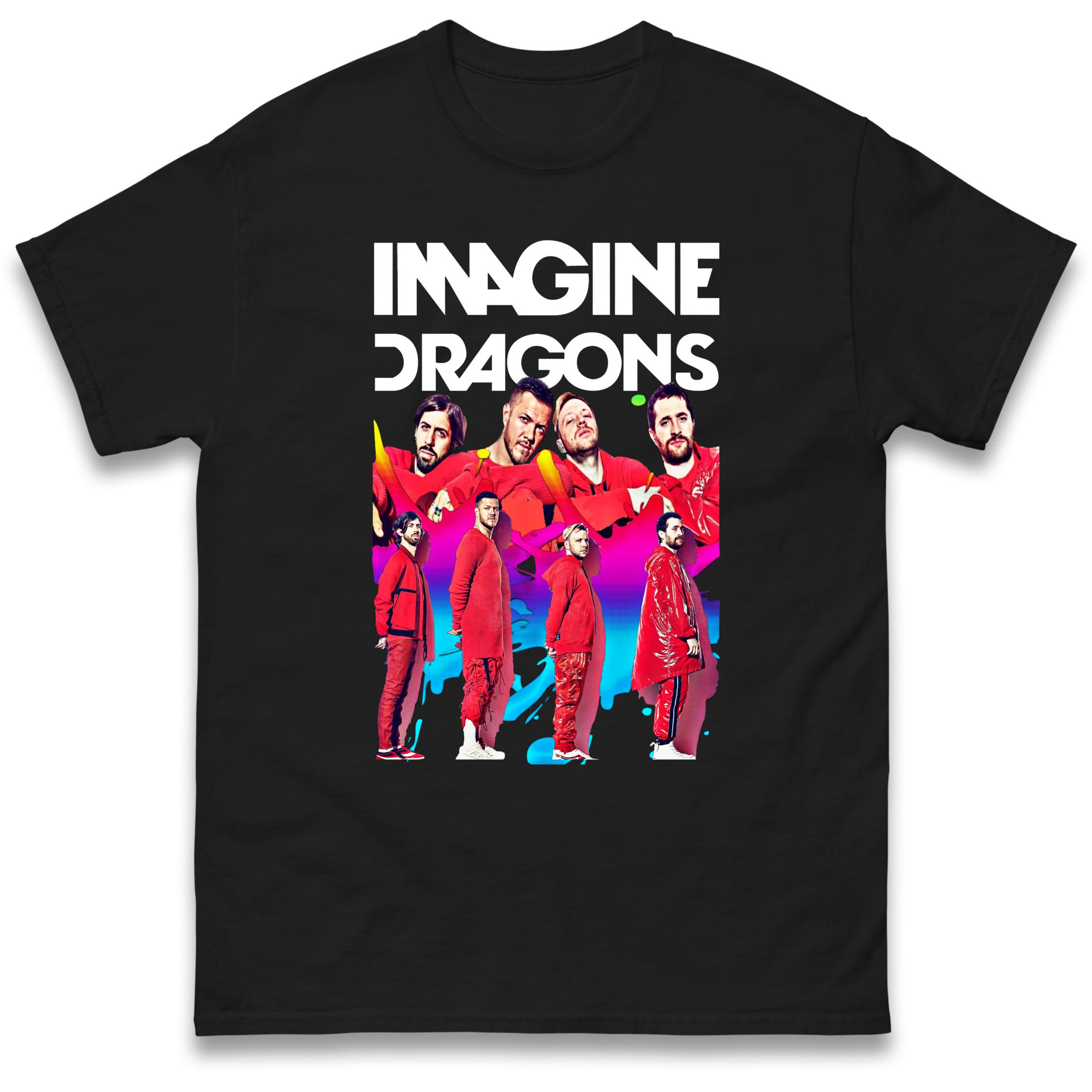 

Imagine Dragons T-Shirt Tshirt Mens Womens Tops Unisex Tees 100% Cotton 3XL