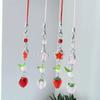Lovely Strawberry Keychain Strawberry Phone Pendant Unique Bag Charm Sweet Phone Chain Perfect Gift for Fashion Lover