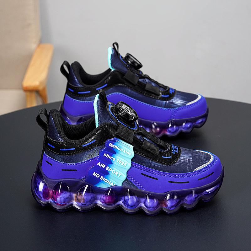 Розовые водонепроницаемые кроссовки из искусственной кожи для девочек — фото 5