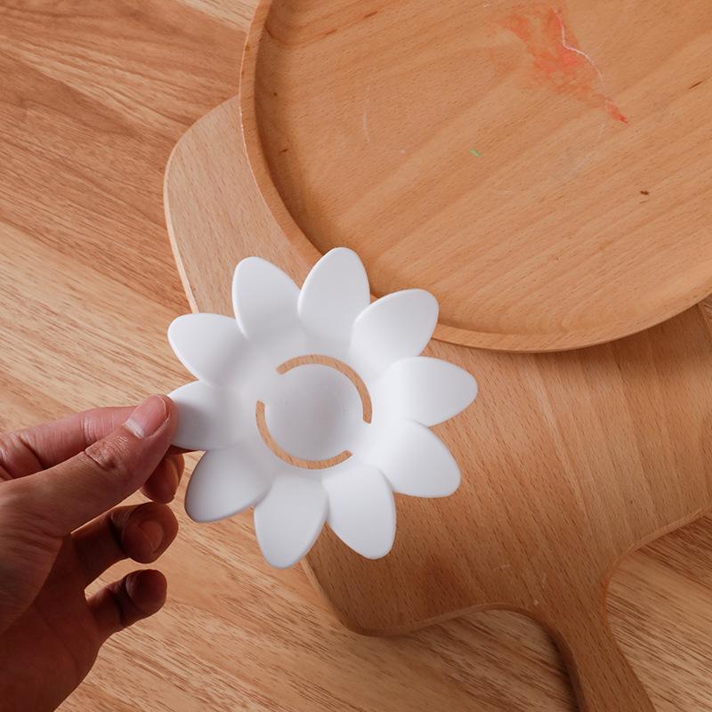 Cute Flower Design Egg White Yolk Separator Kitchen Gadgets Baking Tools Egg Extractor Creative Flower Egg Separator 5PCS